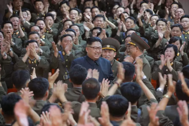 Nhà lãnh đạo CHDCND Triều Tiên Kim Jong-un.