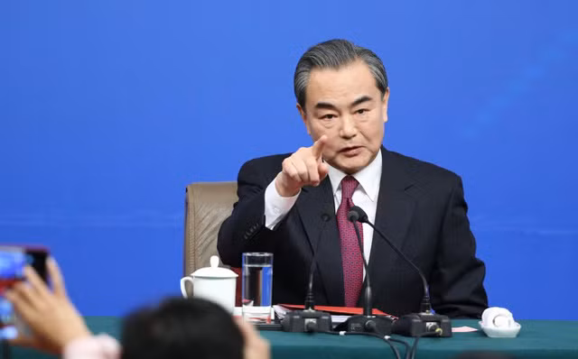 Ngoại trưởng Trung Quốc Vương Nghị. Ảnh: Reuters