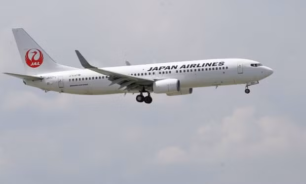 Chiếc máy bay của hãng hàng không Japan Airlines. Ảnh: TG