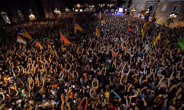 Nguy cơ bạo lực liệu có tái diễn tại Catalonia. Ảnh: Getty