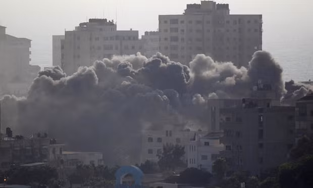 Những cuộc không kích nhằm vào các mục tiêu của phong trào Hamas. Ảnh: Reuters Những cuộc không kích nhằm vào các mục tiêu của phong trào Hamas. Ảnh: Reuters