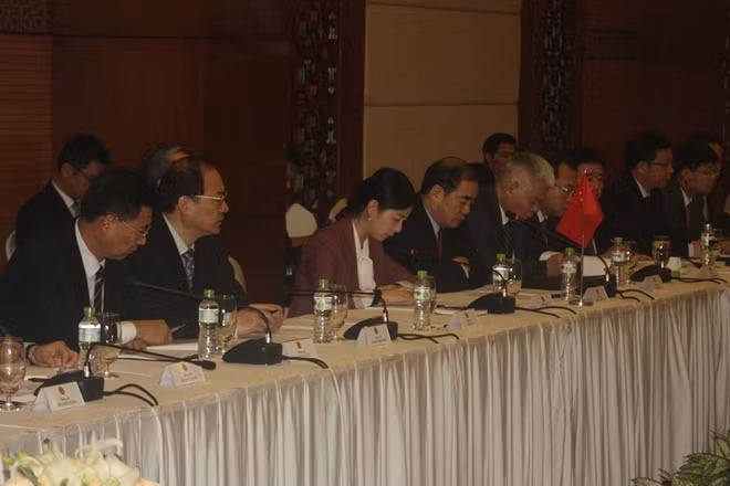 Đại biểu tham dự Đàm phán. Ảnh: biengioilanhtho.gov.vn