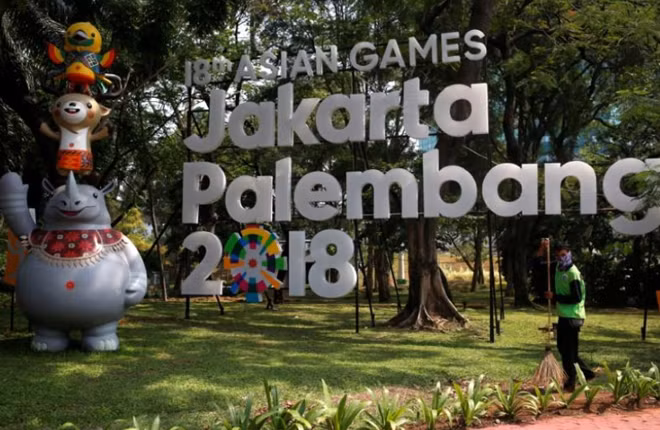 ASIAD 2018 sẽ được tổ chức tại Indonesia vào tháng 8 tới. Ảnh: Reuters
