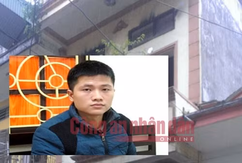 Đối tượng Nguyễn Công Ngọc và căn nhà hắn gây án.