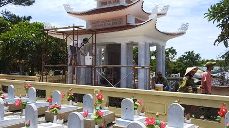 Tôn tạo, nâng cấp đài tưởng niệm của tỉnh Hà Nam.