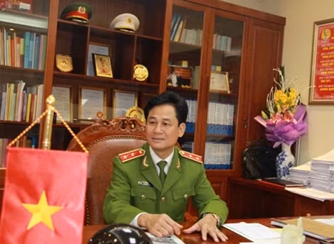 Trung tướng Nguyễn Ngọc Bằng, Tổng cục trưởng Tổng cục Cảnh sát thi hành án hình sự và hỗ trợ tư pháp.