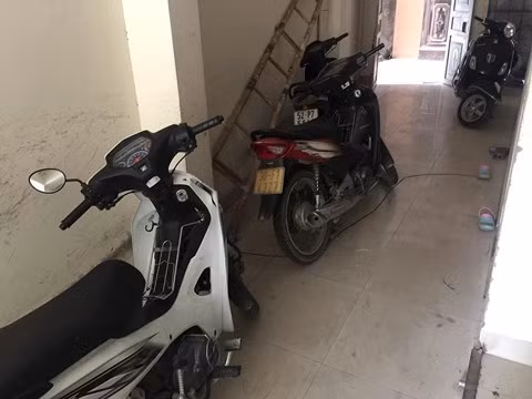 Hiện trường khu nhà trọ xảy ra vụ trộm