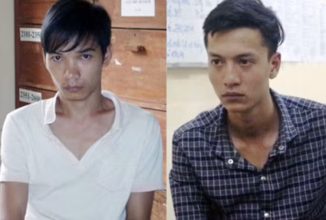 Hung thủ Vũ Văn Tiến và Nguyễn Hải Dương trong vụ thảm sát ở Bình Dương. Hung thủ Vũ Văn Tiến và Nguyễn Hải Dương trong vụ thảm sát ở Bình Dương.
