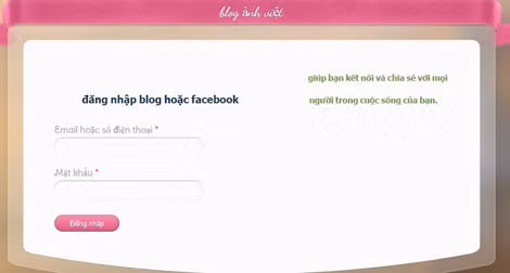 Trang web bloganhviet.weebly.com do Hạc lập nên để đánh cắp tài khoản facebook cá nhân.