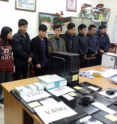 Các đối tượng liên quan đến vụ sàn vàng quốc tế IG.