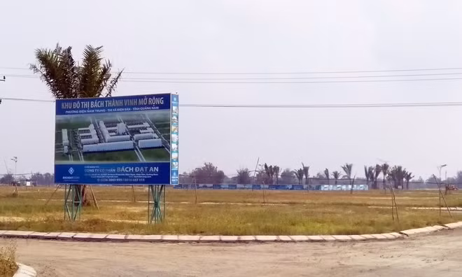 Một dự án bất động sản có nhiều "lùm xùm" tại tỉnh Quảng Nam thời gian qua.