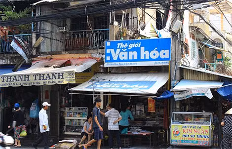 Hiện trường vụ việc.