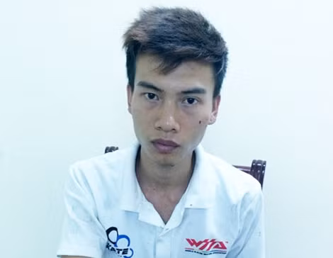 Nguyễn Văn Khánh tại cơ quan Công an.