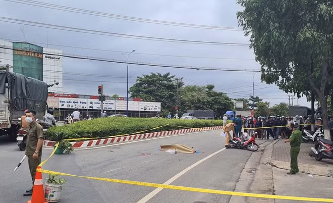 Hiện trường vụ tai nạn