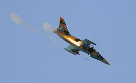1 máy bay quân sự của Syria.