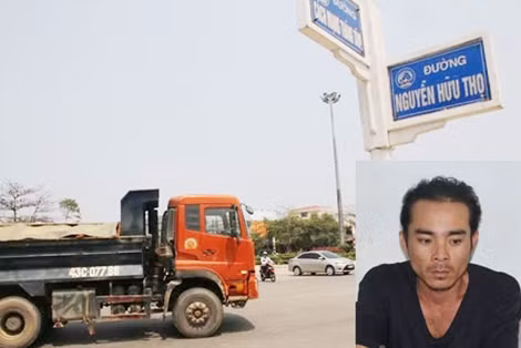 Lái xe Nguyễn Duy Hân và hiện trường vòng xuyến- điểm đen TNGT xảy ra vụ TNGT ngày 6-3