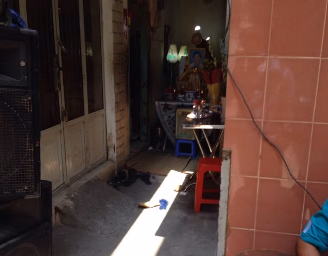 Hiện trường nơi xảy ra vụ việc