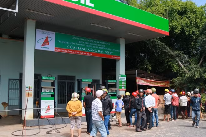 Cửa hàng xăng dầu số 7, nơi xảy ra vụ việc