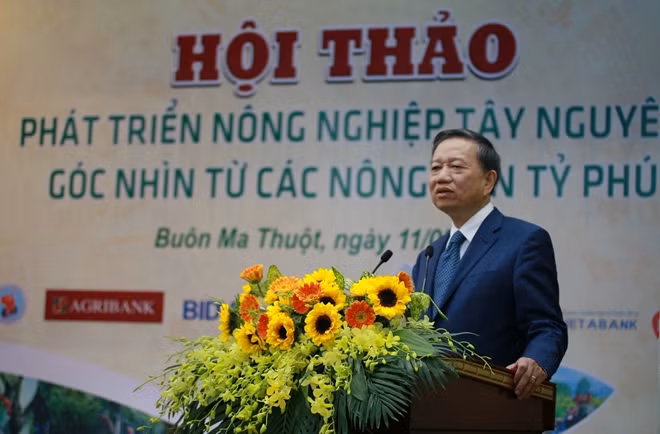 Bộ trưởng Tô Lâm phát biểu chỉ đạo tại hội thảo