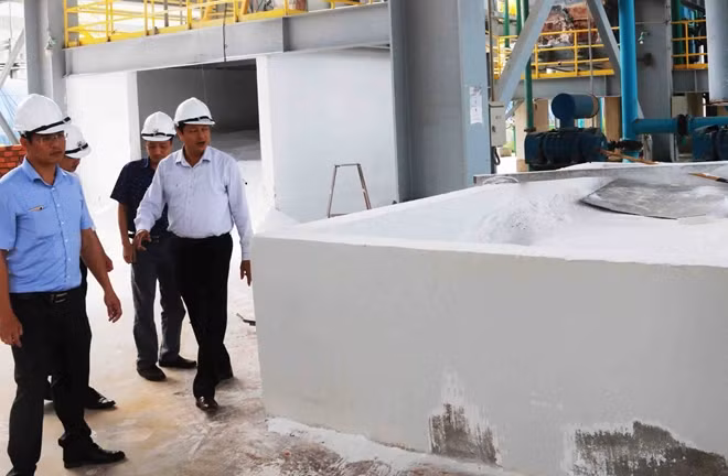 Đoàn công tác Bộ Công thương kiểm tra sự cố tại nhà máy