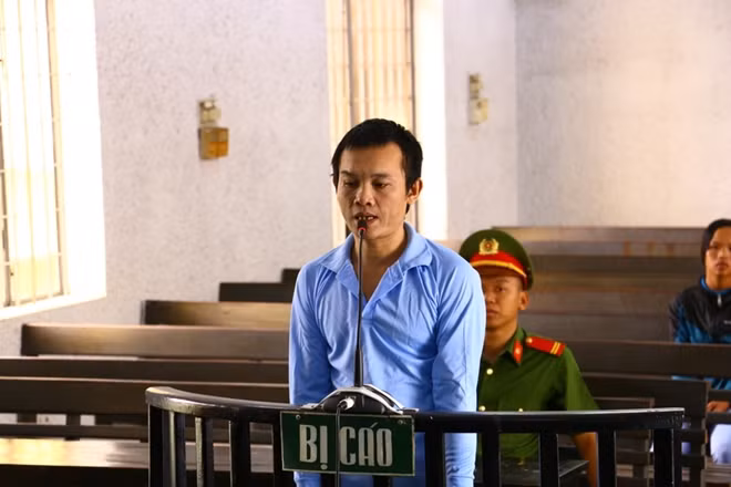 Bị cáo Nội tại phiên tòa xét xử