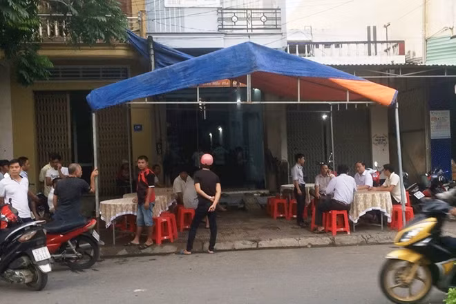 Gia đình đang tổ chức tang lễ cho ông Thạch