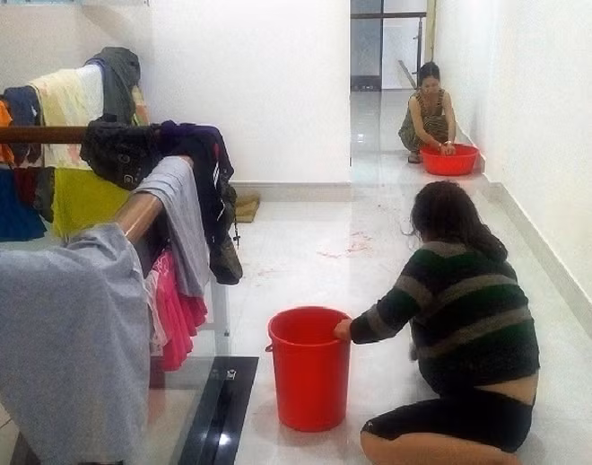 Ngôi nhà bà Hà, nơi xảy ra vụ án