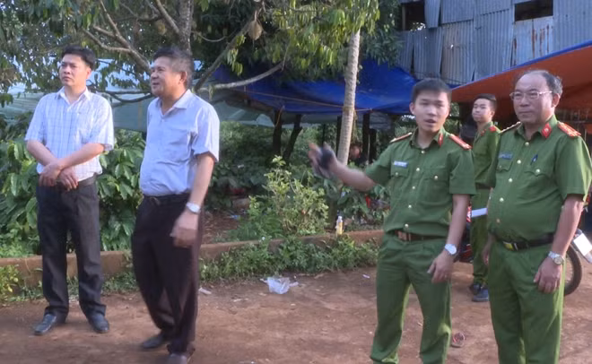 Thiếu tướng Hồ Sỹ Tiến trực tiếp chỉ đạo tại hiện trường
