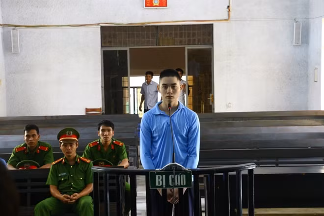 Phạm Văn Duy tại phiên tòa xét xử