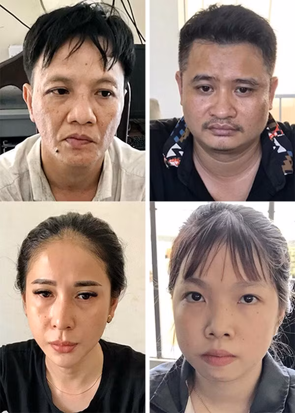 4 nhân viên ở Spa Anh Đào đang bị tạm giữ để điều tra về hành vi trộm cắp tiền của du khách . Ảnh : CATPNT 4 nhân viên ở Spa Anh Đào đang bị tạm giữ để điều tra về hành vi trộm cắp tiền của du khách . Ảnh : CATPNT