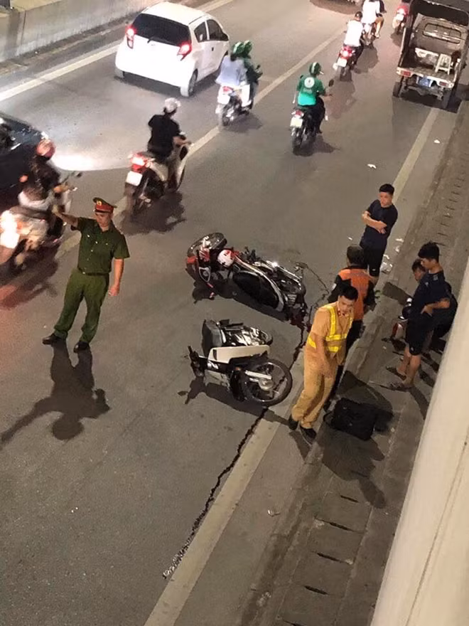 Hiện trường vụ việc.