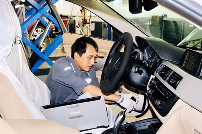 Dịch vụ BMW Service Clinic được thực hiện tại Vinh