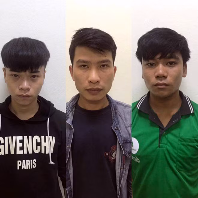 3 đối tượng có hành vi đua xe, cổ vũ đua xe bị CA quận Hoàn Kiếm tạm giữ.