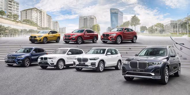 Thaco Trường Hải đã chính thức giới thiệu đồng loạt ba mẫu xe BMW X7, X5, X3 hoàn toàn mới