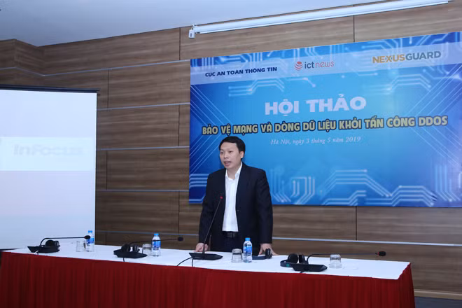 Ông Nguyễn Huy Dũng, Quyền Cục trưởng Cục An toàn Thông tin Bộ TT&TT.