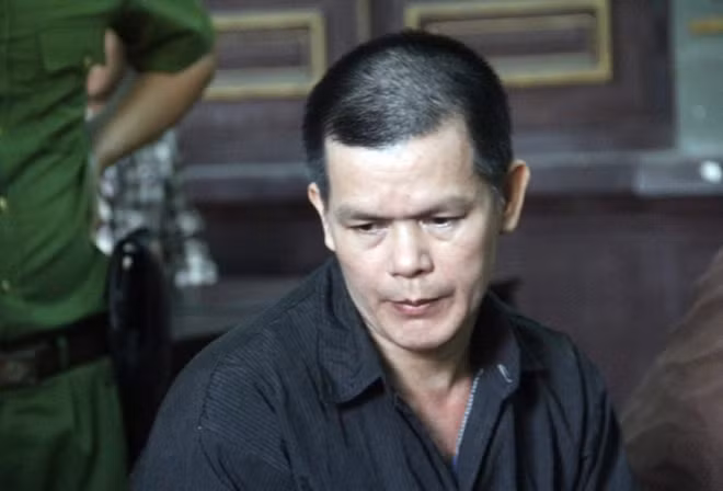 Bị cáo Khải tại toà