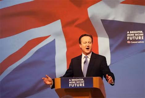 Thủ tướng Liên hiệp Vương quốc Anh và Bắc Ireland David Cameron. Ảnh: Mirror.