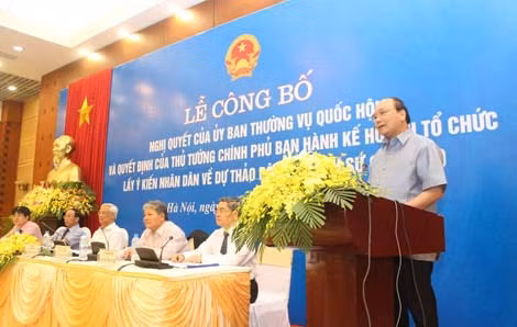 Phó Thủ tướng Nguyễn Xuân Phúc phát biểu chỉ đạo tại buổi lễ.