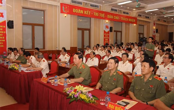 Bộ trưởng Trần Đại Quang cùng các đại biểu dự Đại hội. Ảnh Việt Hưng.