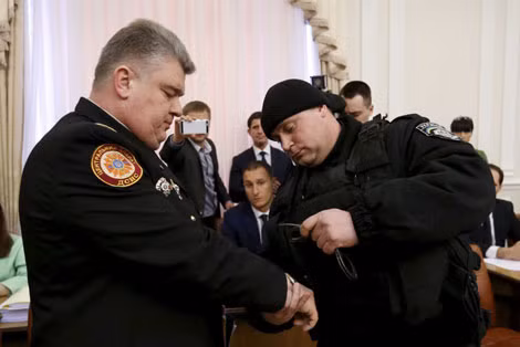 Sergey Bochkovsky bị bắt ngay tại cuộc họp nội các.