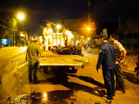 Hiện trường vụ việc. Hiện trường vụ việc.
