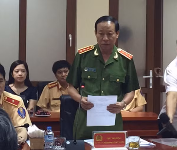Thứ trưởng Lê Quý Vương phát biểu.