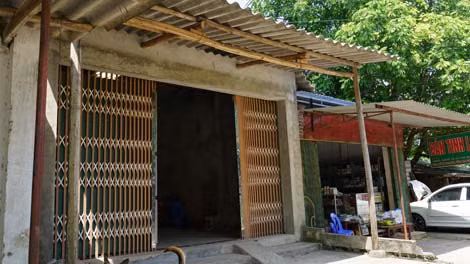 Ngôi nhà của anh Hùng- con trai cả của bà Đào.