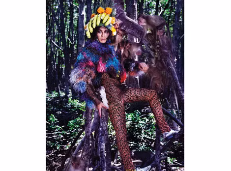 Một nội dung chụp hình bị cho là kém tính thời trang của Vietnam's Next Top Model năm nay.