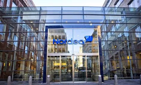 Trụ sở Ngân hàng Nordea ở Smålandsgatan 17 SE-105 71 Stockholm, Thụy Điển.