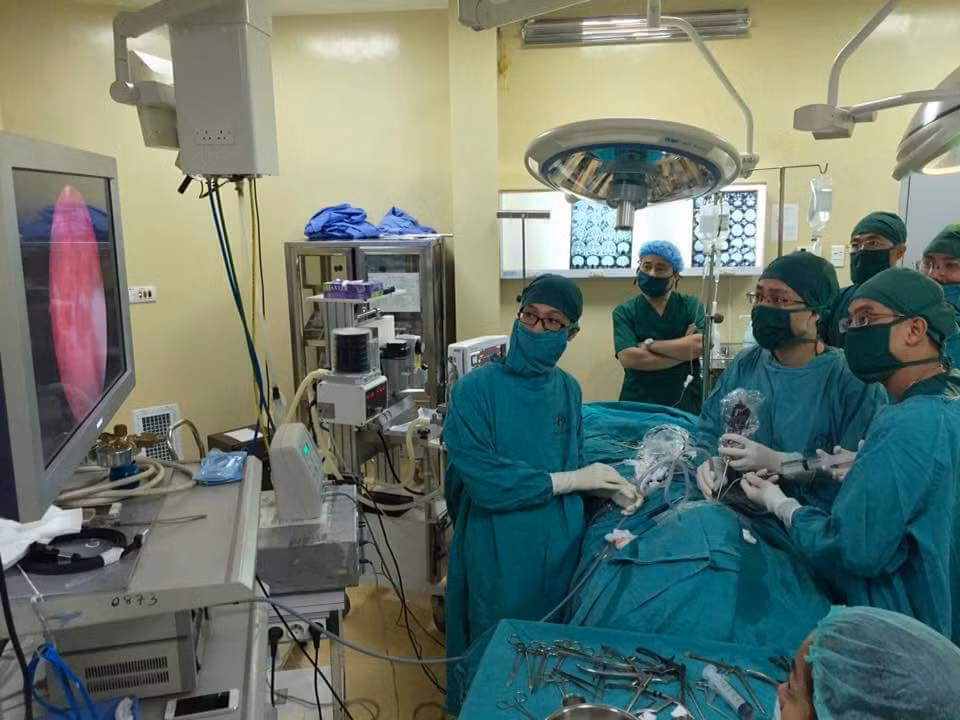 Ứng dụng thành công kỹ thuật mới trong mổ u tuyến yên 