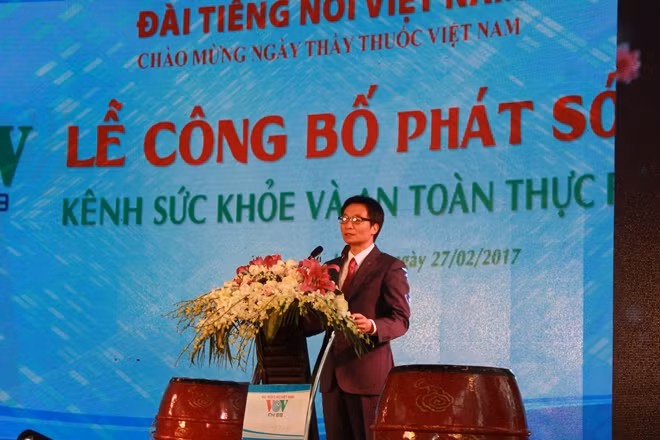 Phó Thủ tướng Vũ Đức Đam phát biểu tại buổi lễ