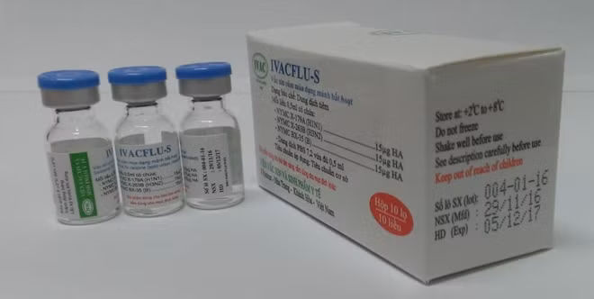 Vaccine cúm do VN lần đầu tiên sản xuất