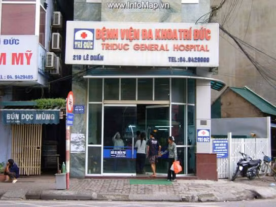 Bệnh viện Đa khoa Trí Đức ở 219 - Lê Duẩn, Hà Nội