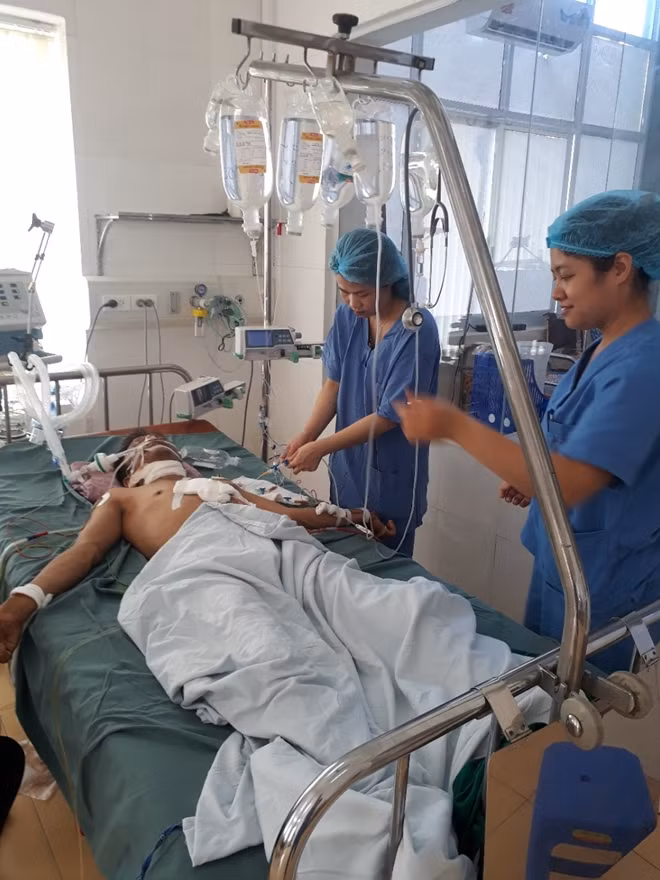 Bệnh nhân đã được cứu sống sau ca phẫu thuật